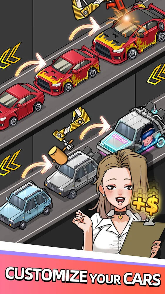 Car tycoon game